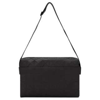 ISSEY MIYAKE Polyester Shoulder Bag, Crossbody Bag Large Unisex Black