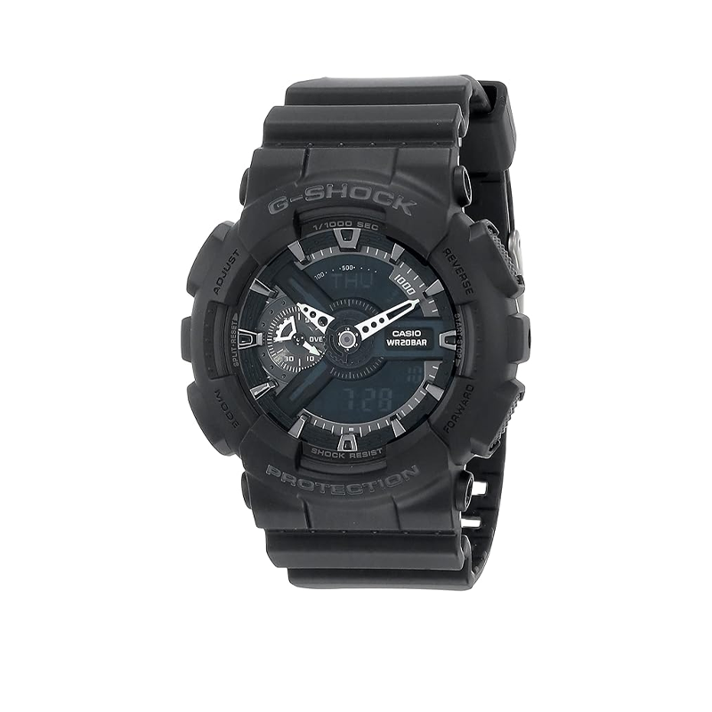 G-SHOCK G SHOCK Black Warrior Quartz Movement Resin Strap Watch Men's Watches Black Dial