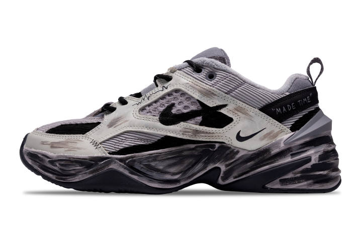 Nike Nike M2K Slip Resistant Abrasion Resistant Slip Resistant Abrasion Resistant Low top Chunky Sneakers Unisex Gray