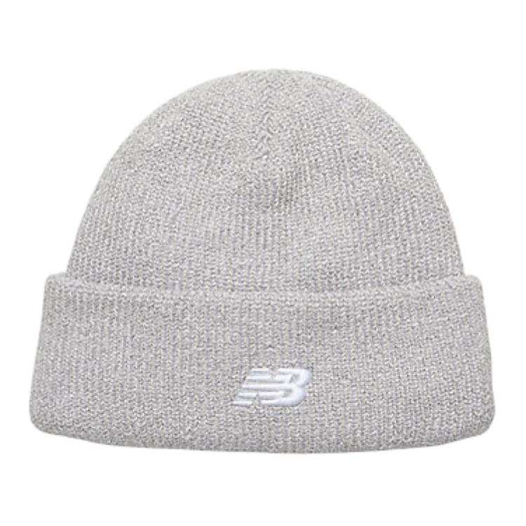 New Balance New Balance Recycled Polyester Yarn Beanies Unisex Gray
