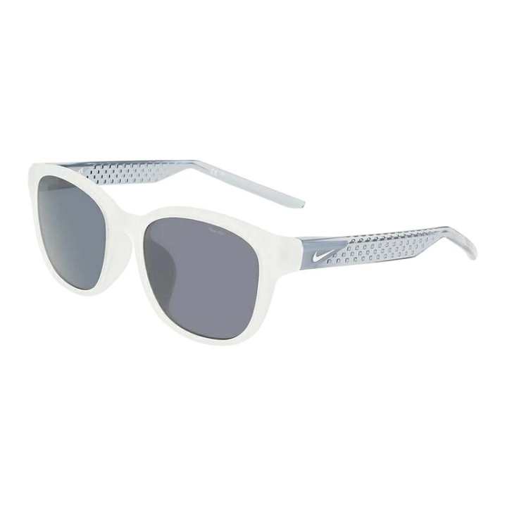 Nike Nike Brand Logo Bio Based Injection Molded Square Sunglasses Unisex Transparent