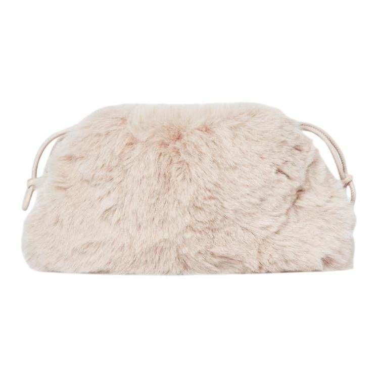 COS COS Polyester Clutch Regular Women's Light Pink
