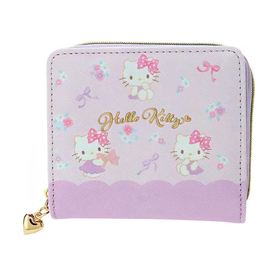 Sanrio Sanrio Polyurethane Wallet Regular Women's Light Purple