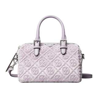TORY BURCH Tory Burch T Monogram Viscose Shoulder Bag, Crossbody Bag, Handbag Women's Lilac