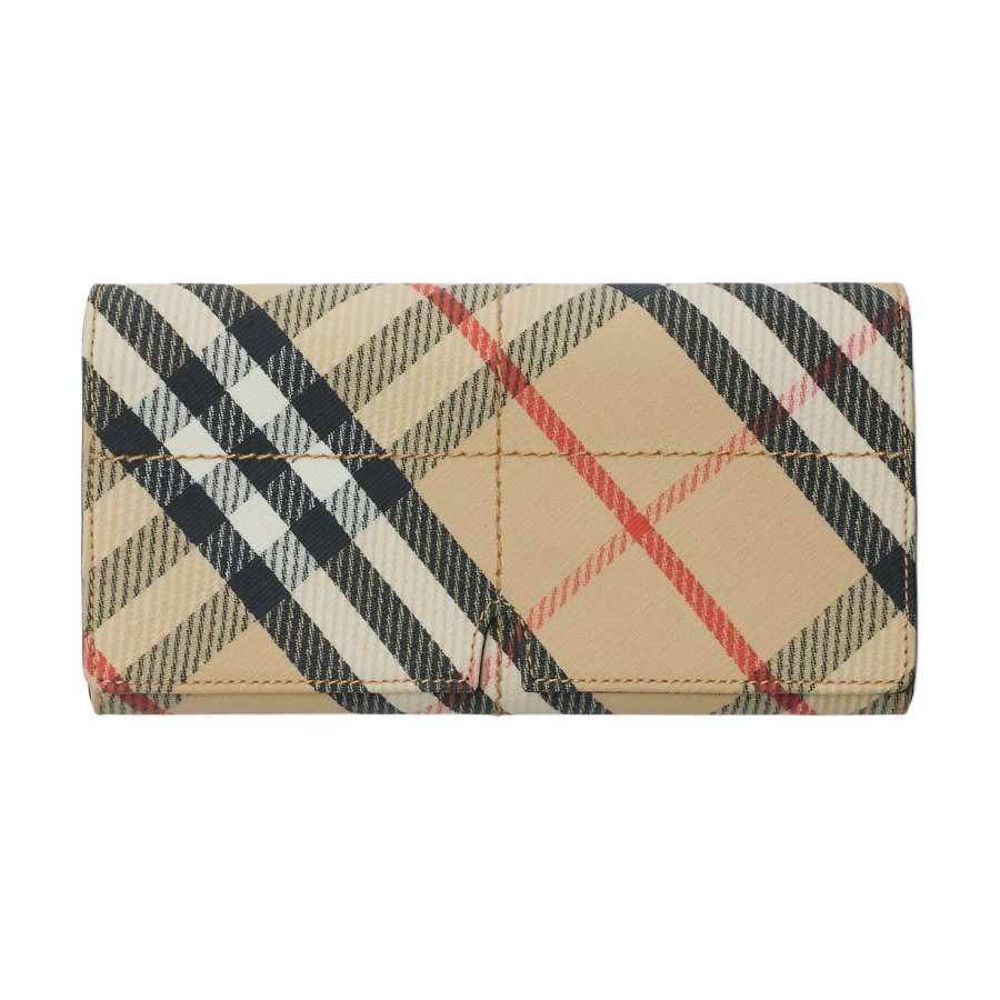 Burberry Polyester Wallet Women's Sand
