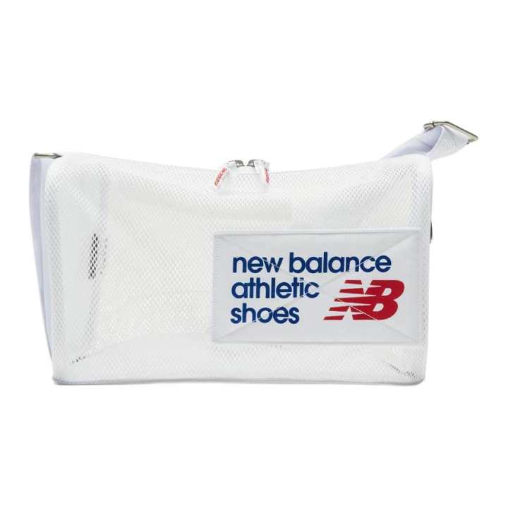 New Balance New Balance Nylon Shoulder Bag, Crossbody Bag Unisex White