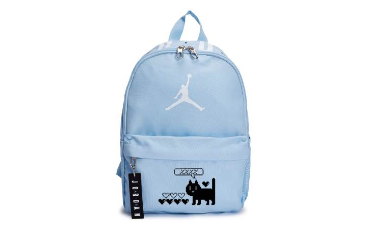 Jordan Jordan Polyester Backpack Regular Unisex Blue