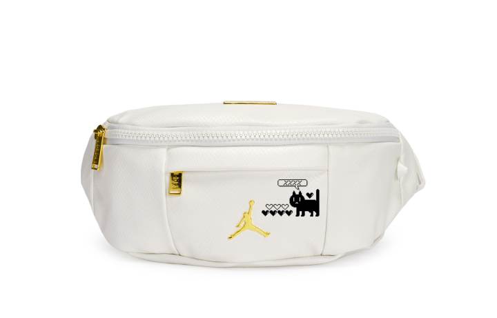 Jordan Jordan Synthetic Leather Individual Versatile Sports Trendy Mesh Design Snakeskin Print High Quality