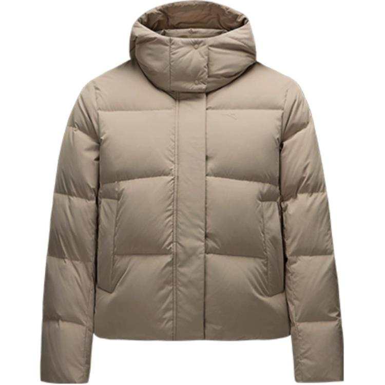 Anta Down Jacket Women's Nude Khaki