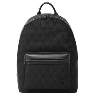 FION Mountains And Seas Journey Collection Fabric Backpack Men's Black