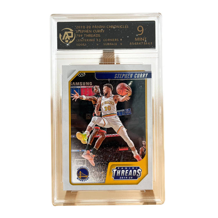 PANINI PANINI Stephen Curry, Warriors, Chronicles, Small Tank Top, Teca, Player Card 9 Points Graded Cards 1 Pc