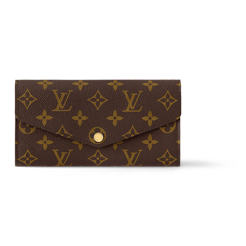 LOUIS VUITTON Sarah Wallet Monogram Rose Ballerine