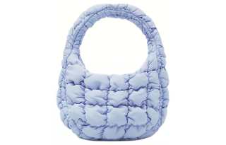 COS Polyester Handbag Regular Unisex Blue