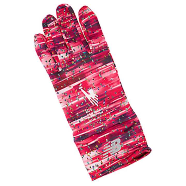 New Balance New Balance Polyester Gloves Men's Red