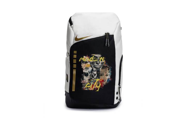 Nike Nike Fabric Backpack Unisex Black White