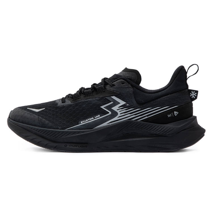 361° Voyage Low top Running Shoes Unisex Black