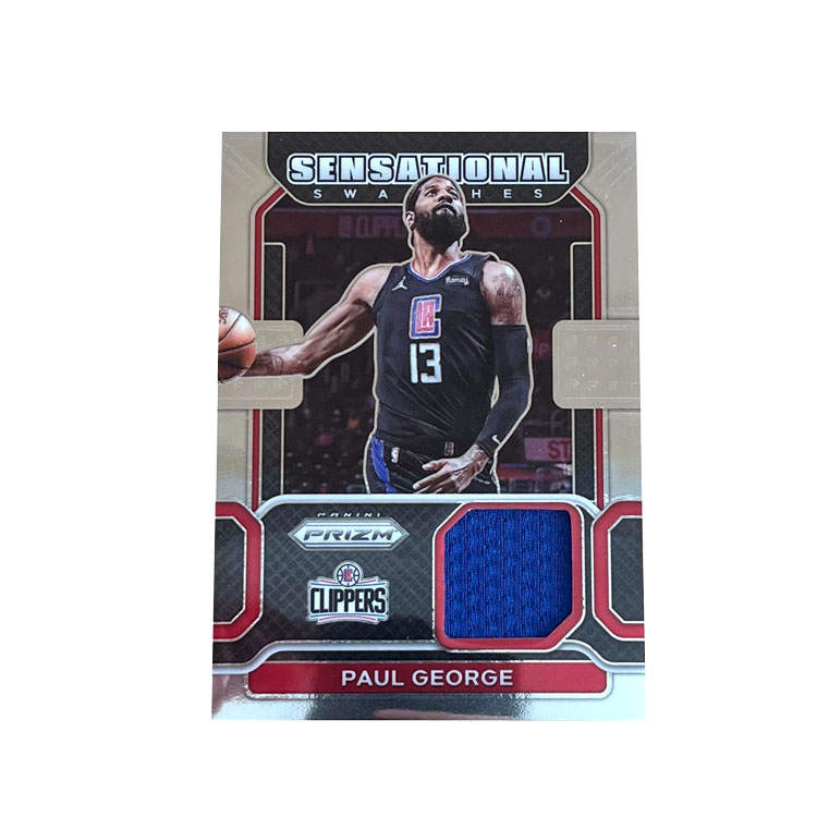 PANINI 2015 Basketball Paul George Clippers, Game Worn Jersey Cards, Star Cards, Thick Cartoon Condition Sports Cards
