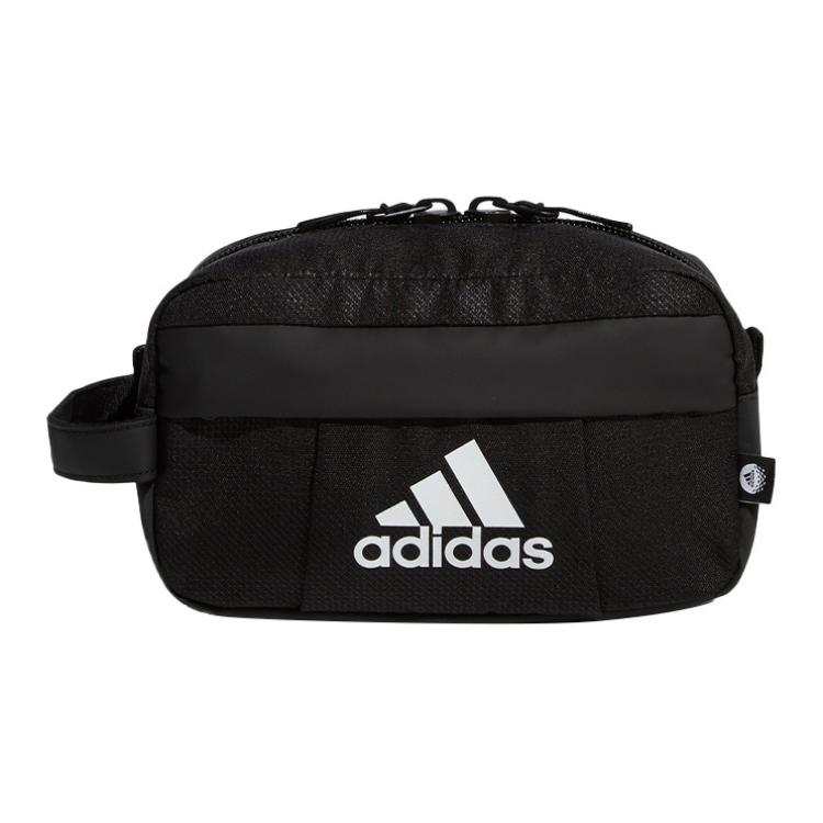 Adidas Adidas Polyester Handbag Travel Storage Bag Unisex Pure Black