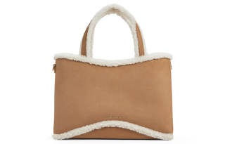 CHARLES&KEITH PU, Textile Mixture Shoulder Bag Medium Women's Multi Composite Color