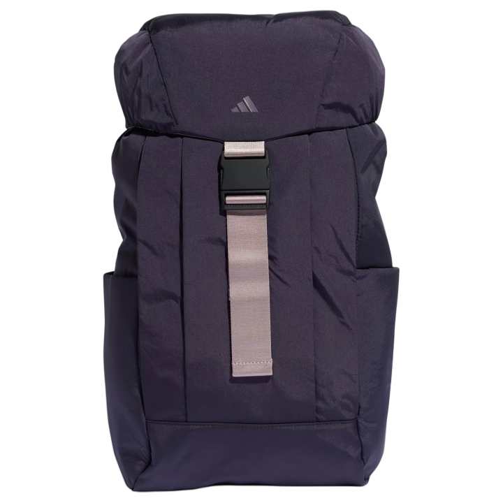 Adidas Adidas Nylon Backpack Unisex Black Purple