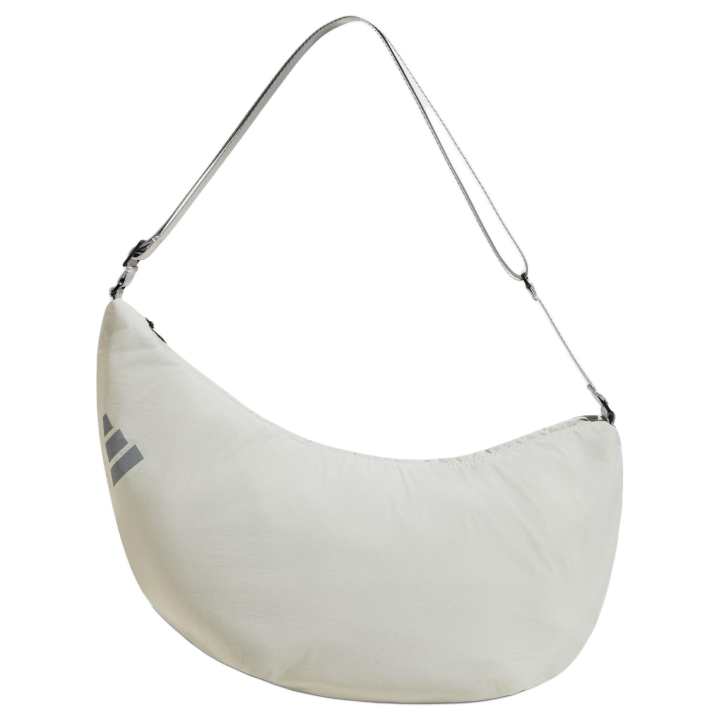 Adidas Adidas Recycled Polyamide Shoulder Bag, Crossbody Bag Regular Unisex Light Sesame Earth Gray