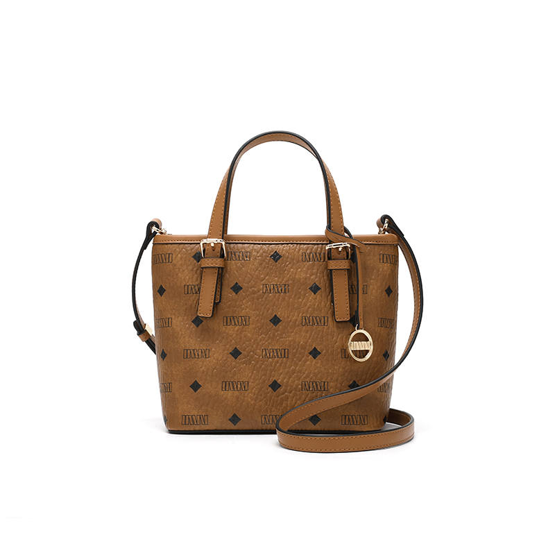 SEPTWOLVES Pu Crossbody Handbag Regular Women's Brown