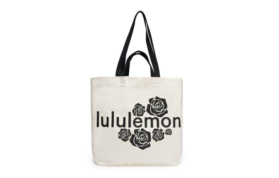 Lululemon Lululemon Canvas Handbag Unisex White