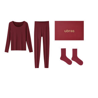 Ubras Thermal Wool Underwear Set For Zodiac Year Thermal Set Unisex