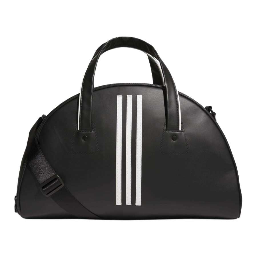 Adidas Adidas Pu Boston Bag, Shoulder Bag, Crossbody Bag, Handbag Women's Black