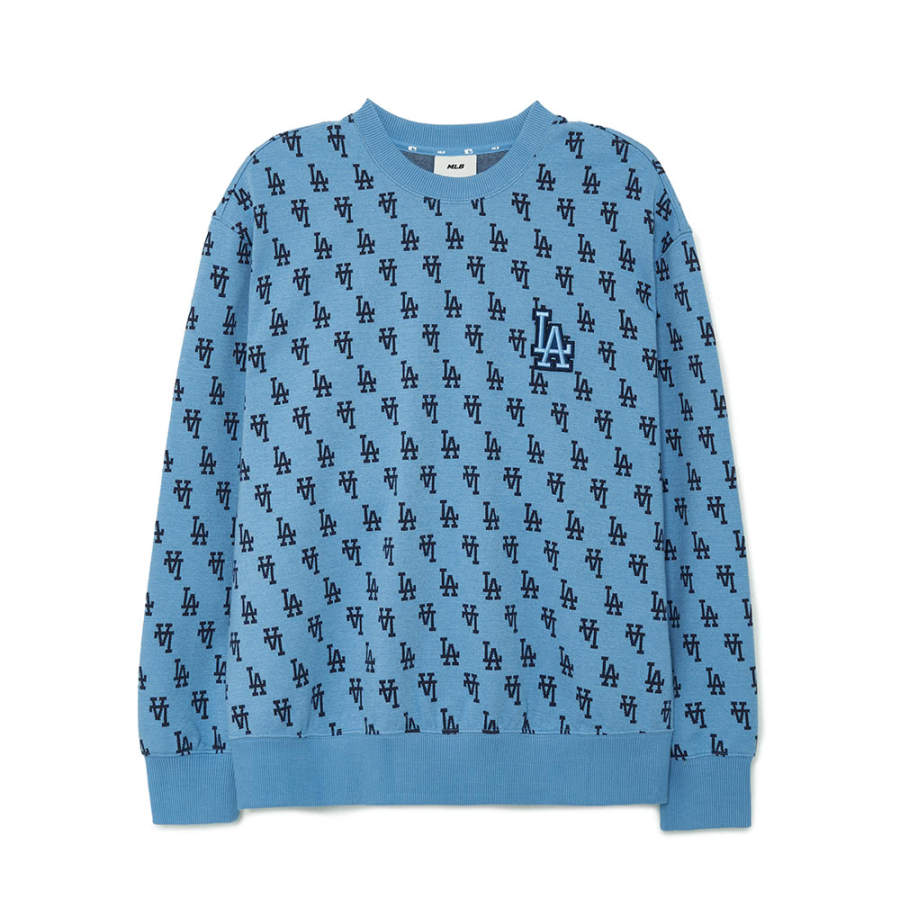 MLB MLB MONOGRAM Sweatshirt Unisex Dark Sky Blue