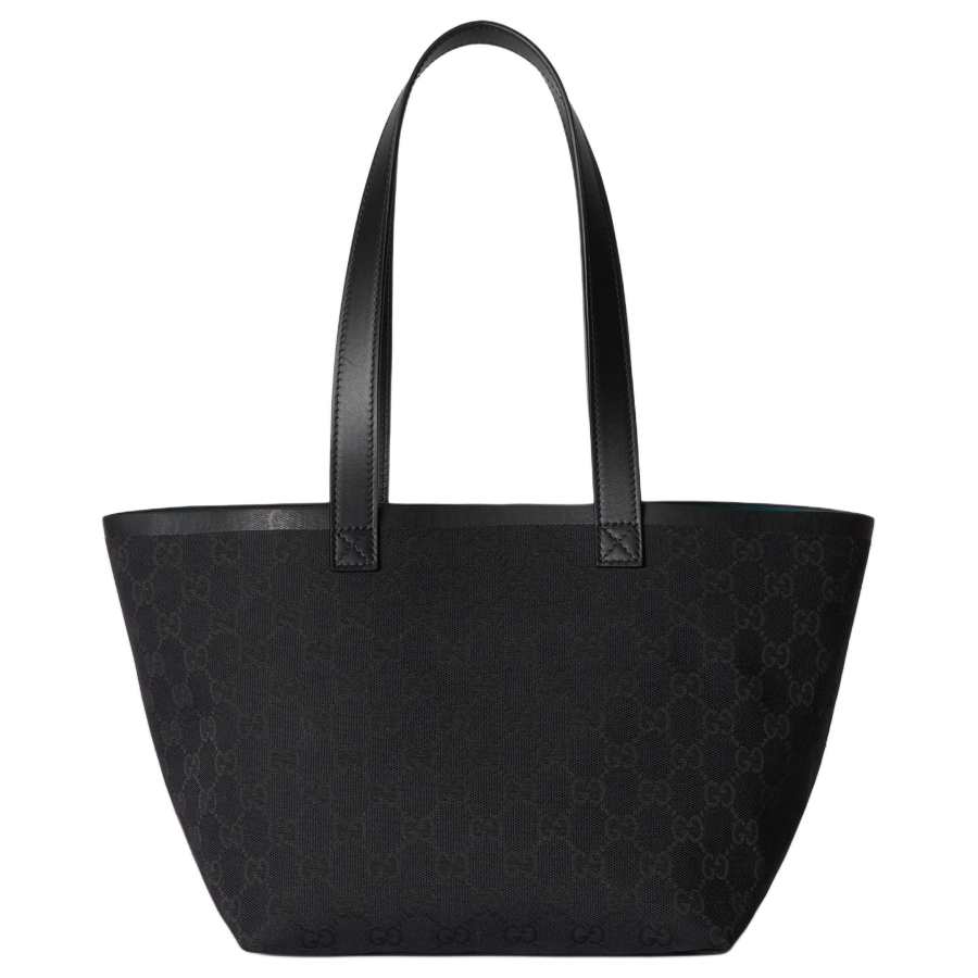 GUCCI Totissima Canvas Handbag Small Women's Black
