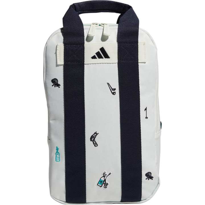 Adidas Adidas Recycled Polyester Handheld Storage Bag Unisex White & Blue