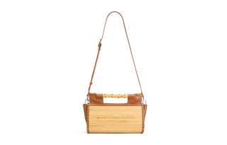 Feng Chen Wang Bamboo Faux-leather Handbag