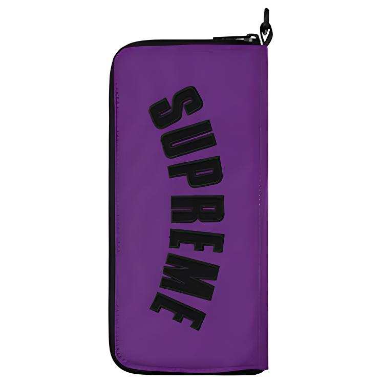 Supreme Supreme X The North Face The North Face Supreme SS19 Embroidery Makeup Bag Wallet Clutch Regular Unisex Purple