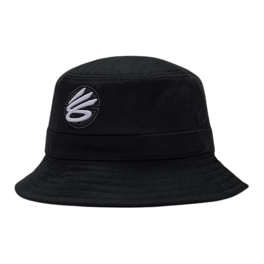 Under Armour Brand Logo Polyester Bucket Hats Unisex Black