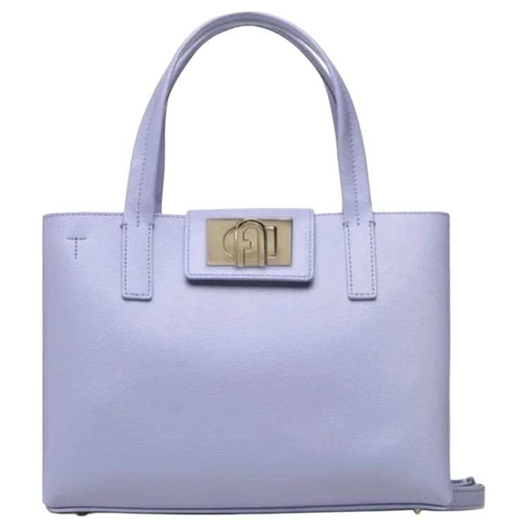 Furla Leather Shoulder Bag, Crossbody Bag, Handbag Women's Purple