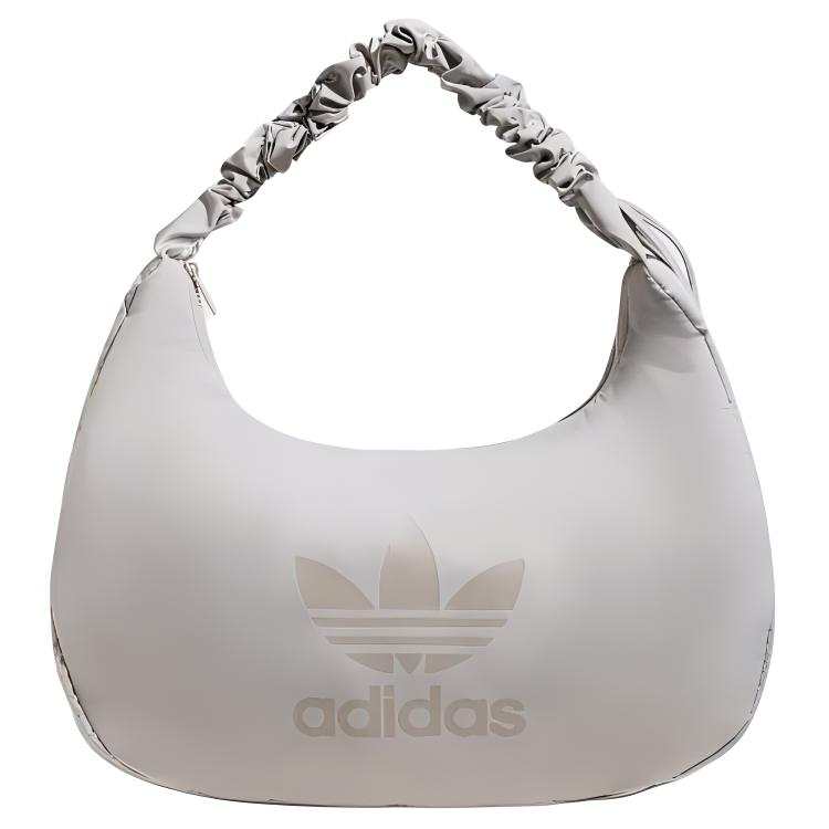 Adidas Originals Trefoil Recycled Polyester Cloud Bag, Shoulder Bag, Crossbody Bag, Handbag Regular Women's Light Umber