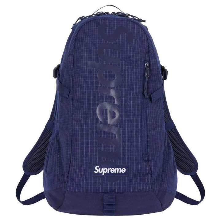 Supreme Supreme SS24 Week 1 500D Cordura Nylon Backpack Regular Unisex Marine Blue