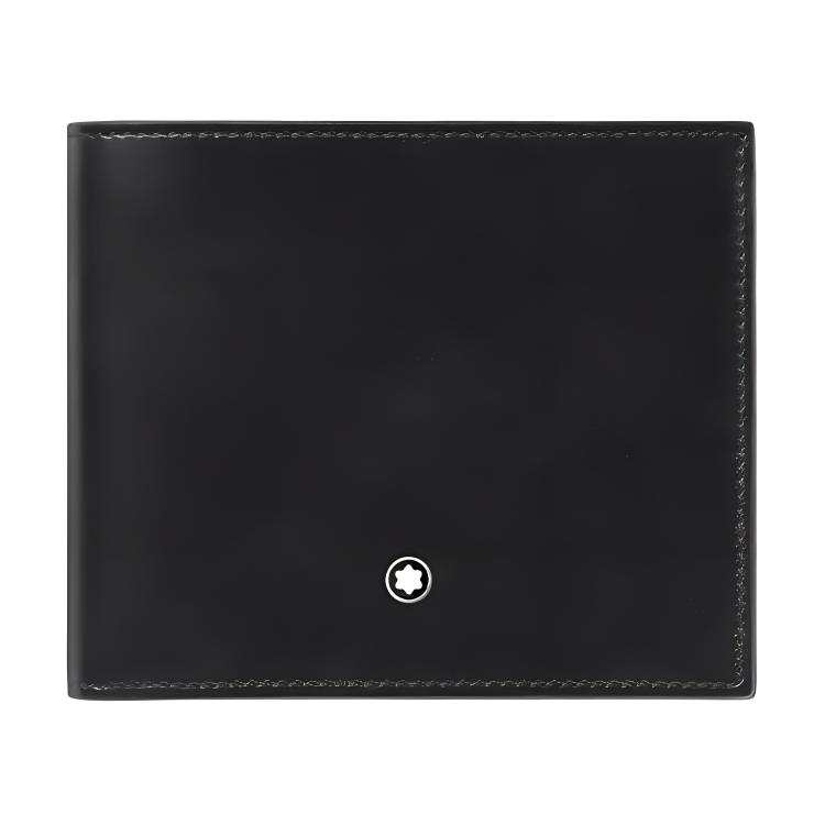 MONTBLANC Meisterstuck Cow Leather Wallet Men's Black