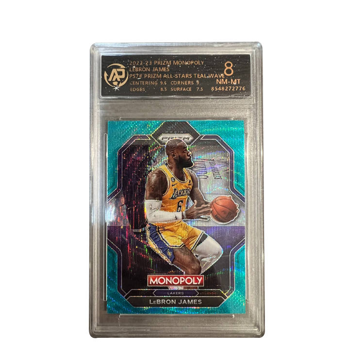 PANINI Lakers Legend LeBron James The King Prizm Blue Ripple High End RPA High Score Star Card Rare Graded Cards 1 Pc