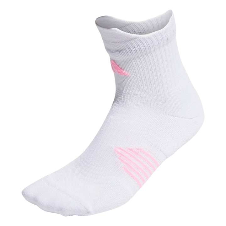 Adidas Adidas Crew Socks Men's 1 Pack White/Beam Pink