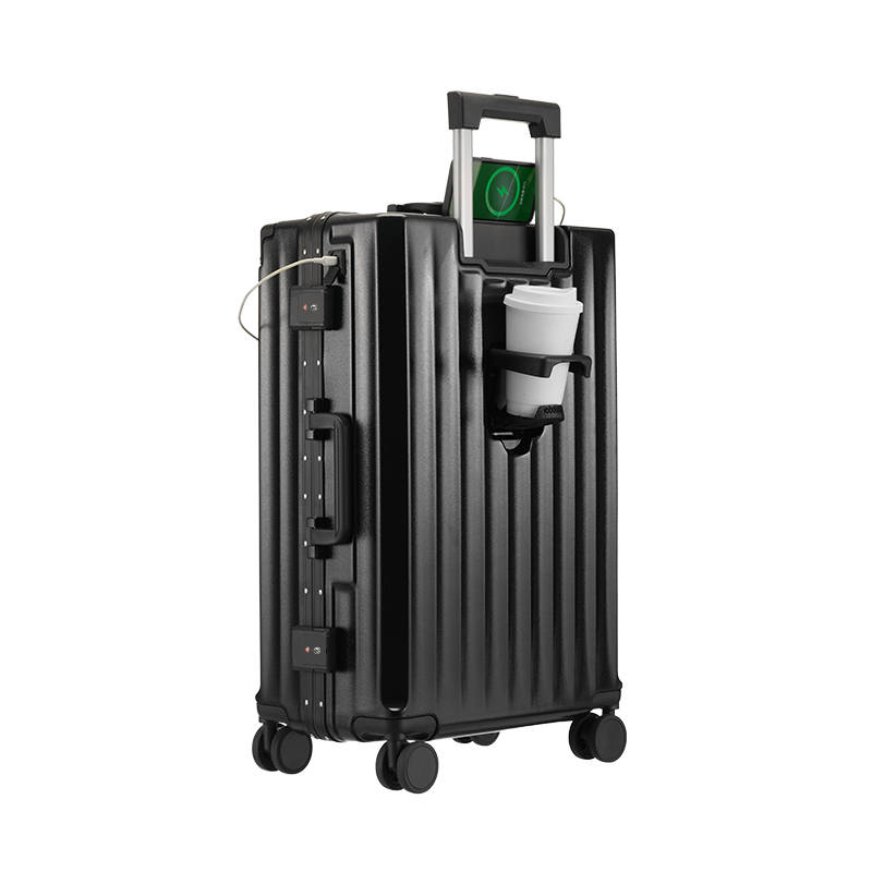 Semir ABS+PC High End Durable Luggage 20 Inch, 24 Inch, 26 Inch Unisex Black/Ivory/Avocado Green