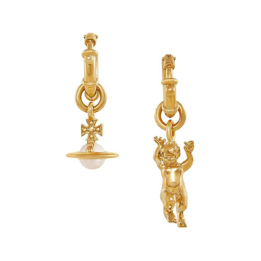 Vivienne Westwood Anglo Pearl Earrings