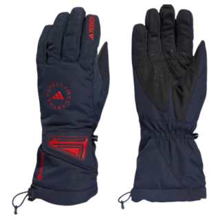 Adidas TERREX Recycled Polyester, Compartment, Laminated Sports Gloves Women's Blue