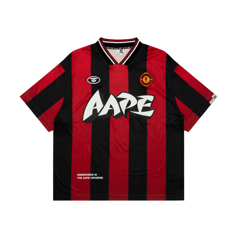 Aape FW24 T Shirt Men's Red Black