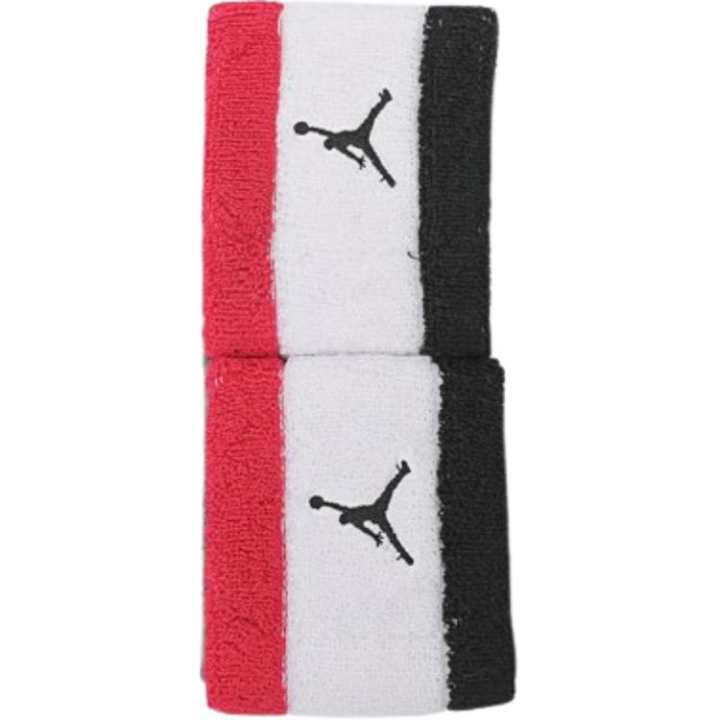 Jordan Jordan Running Soccer Ball Badminton Sports Protective Gear Wristbands Protective 2 Pack Red White Black Unisex