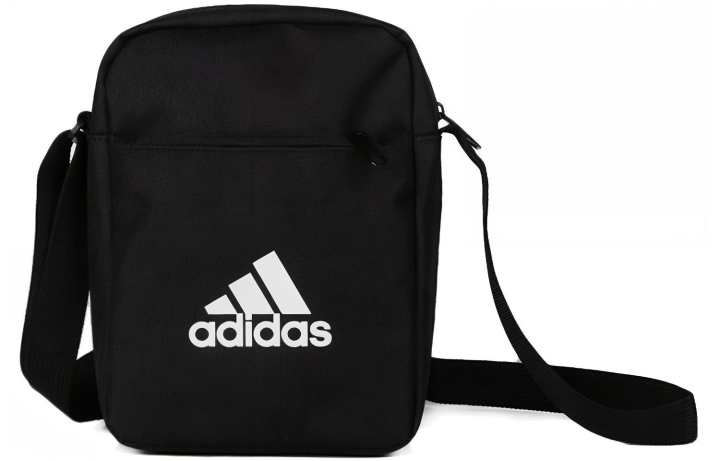 Adidas Adidas Polyester Crossbody Bag, Shoulder Bag Regular Unisex Black
