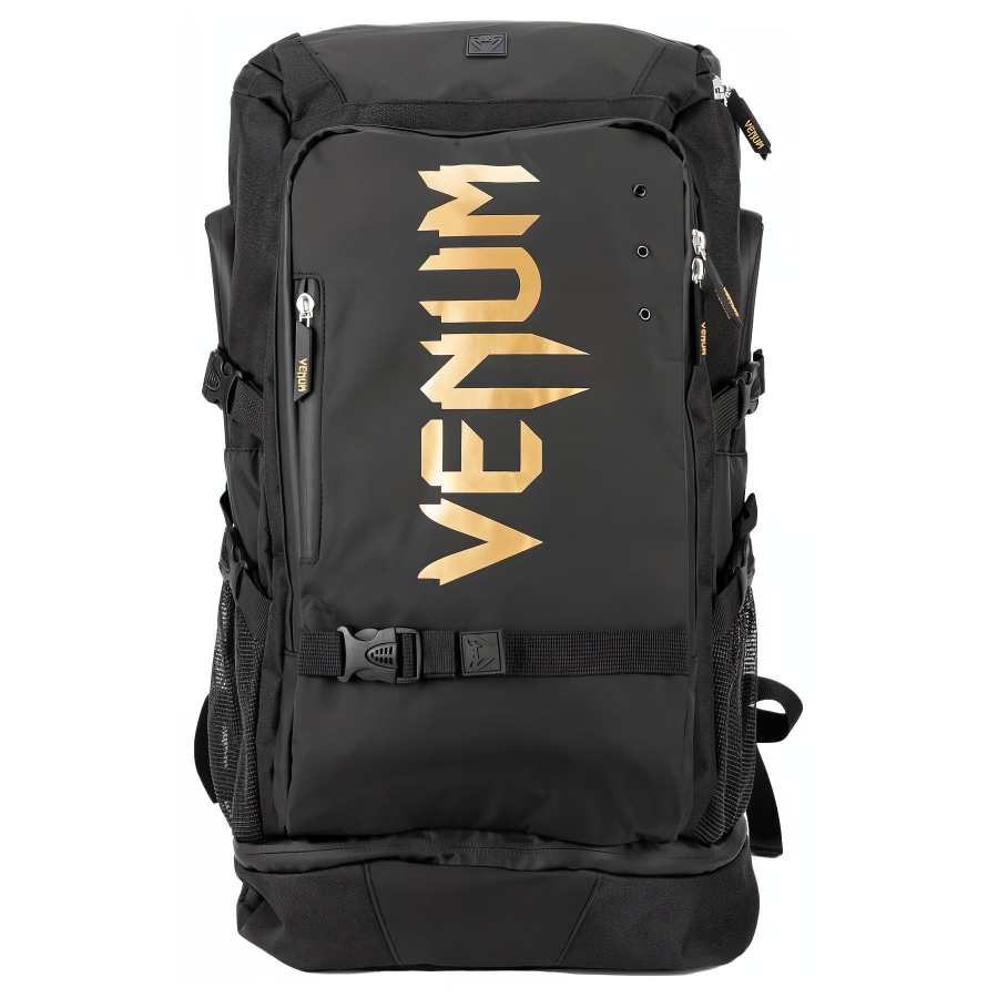 VENUM Polyester Outdoor Mountaineering Bag Backpack Regular Unisex Black Gold