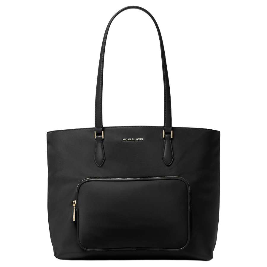 MICHAEL KORS Nylon Tote Bag, Shopping Bag, One Shoulder Handbag Large Women's Black