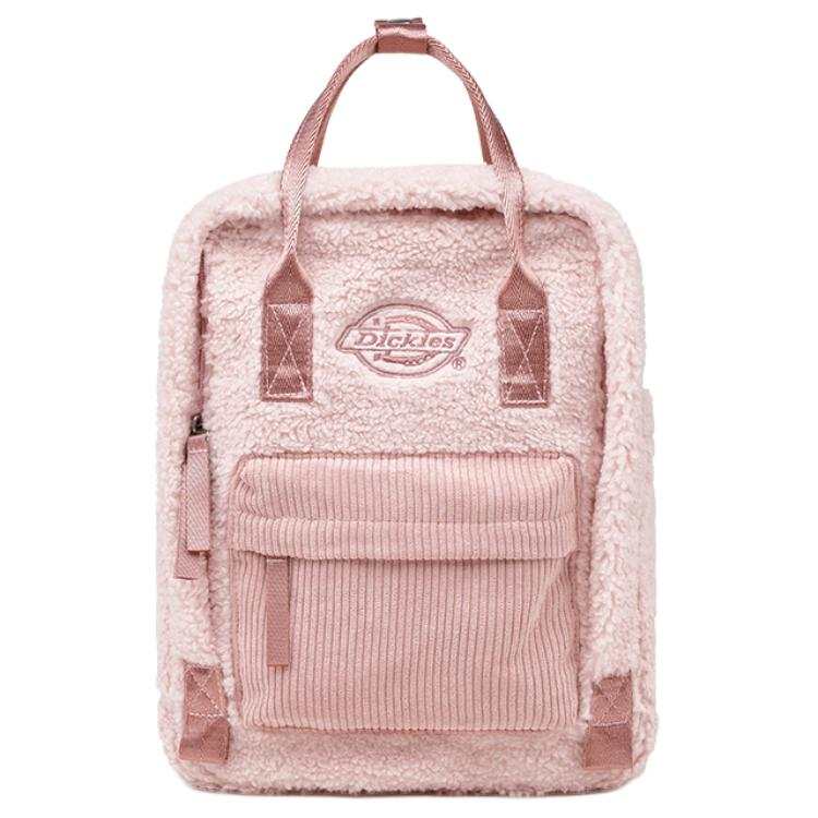 Dickies Polyester Backpack Small Women's Lotus Pink/Creamy Apricot/Coffee Brown
